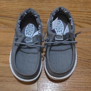 Hey Dude Kids Moccasins in Gray